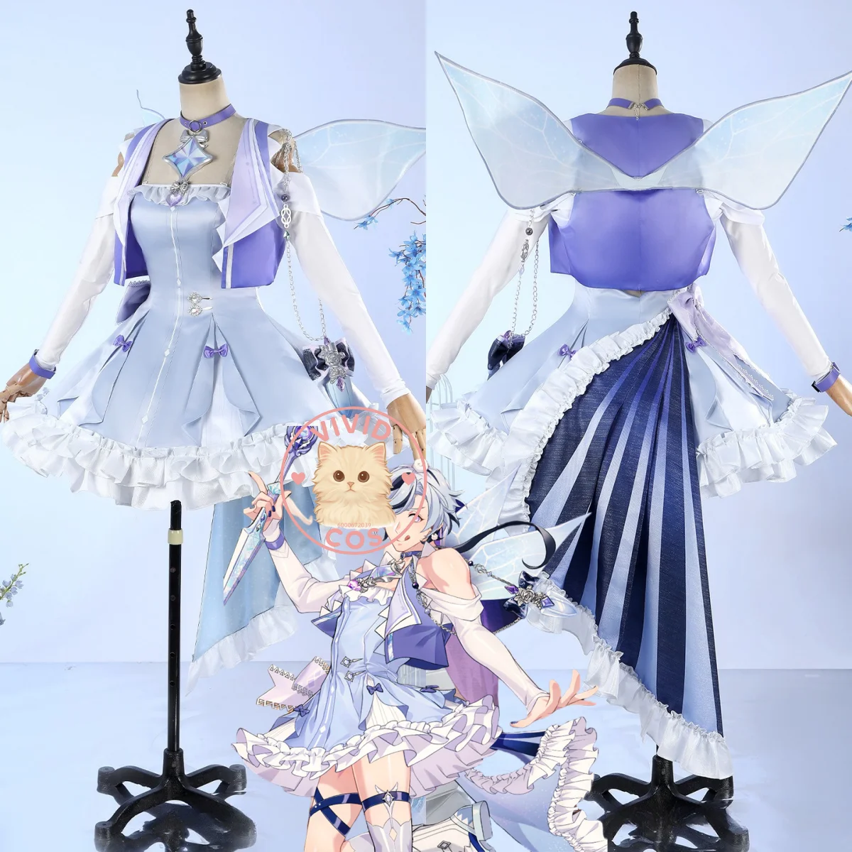 Hot Game Cosplay Costume Anime Blade Role Playing Glorious Snow White Diamond Dress for Women Comic Con Halloween Party Outfit
Hot Game Cosplay Costume Anime Blade Role Playing Glorious Snow White Diamond Dress for Women Comic Con Halloween Party Outfit