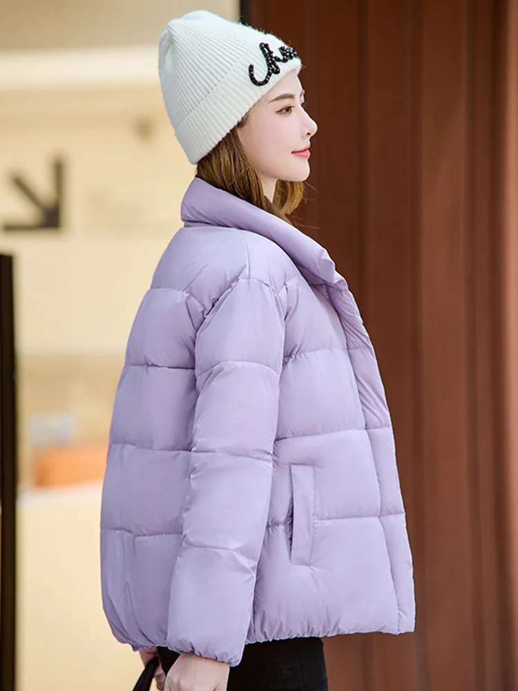 Женская зимняя утепленная свободная хлопковая куртка 2024 года, новая корейская версия, короткая пуховая модная теплая куртка для повседневной носки
Женская зимняя утепленная свободная хлопковая куртка 2024 года, новая корейская версия, короткая пуховая модная теплая куртка для повседневной носки