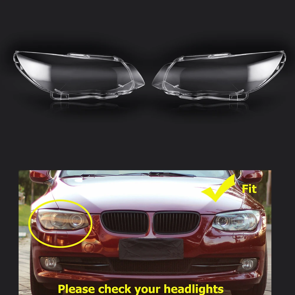 Пара крышек объектива автомобильной фары подходит для BMW E92 E93 LCI 328I 325I 335I 3.0L 2010 2011 2012 2013 левый и правый
Пара крышек объектива автомобильной фары подходит для BMW E92 E93 LCI 328I 325I 335I 3.0L 2010 2011 2012 2013 левый и правый