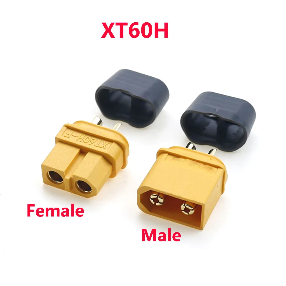 XT60H with Sheath Housing Female/male XT60 XT60H-M XT60H-F connector plug for RC Lipo Battery cars fpv drones Airplane car
XT60H with Sheath Housing Female/male XT60 XT60H-M XT60H-F connector plug for RC Lipo Battery cars fpv drones Airplane car