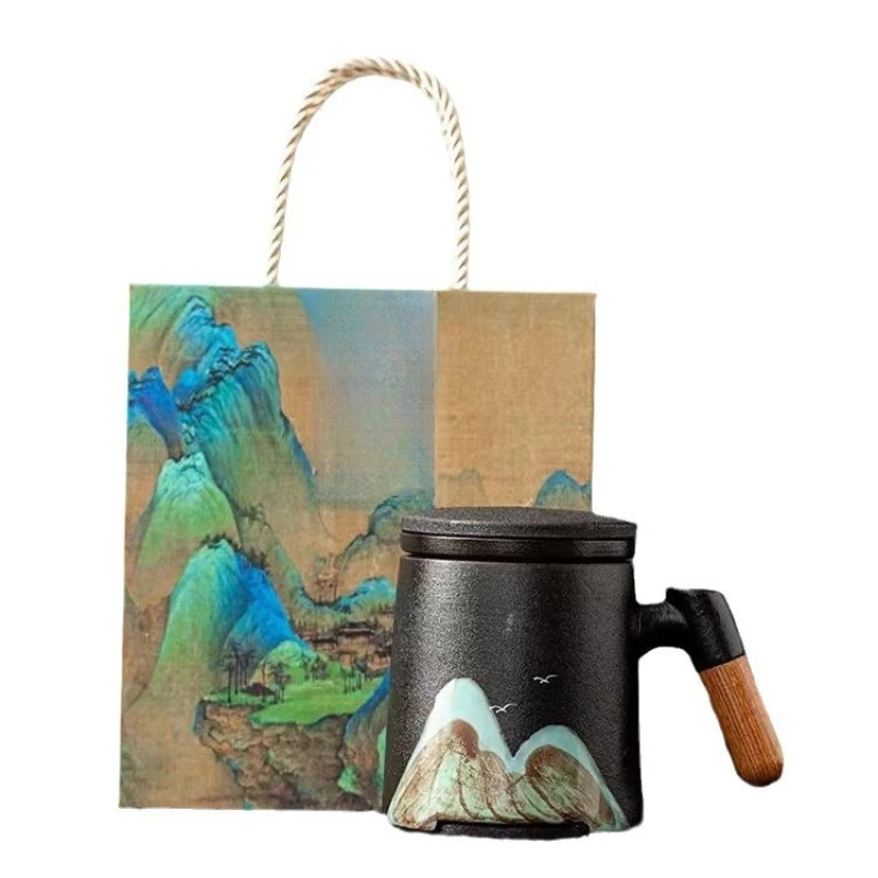 Office tea cup water cup Dragon Boat Festival gift for teacher Father's Day birthday gift
Office tea cup water cup Dragon Boat Festival gift for teacher Father's Day birthday gift