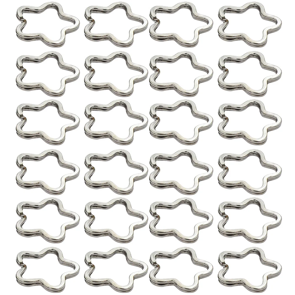 80pcs Key Flat Rings Round Key Chain Accessories Flower Tag Split DIY Craft Keychain Rings Jewelry Parts Accessories
80pcs Key Flat Rings Round Key Chain Accessories Flower Tag Split DIY Craft Keychain Rings Jewelry Parts Accessories