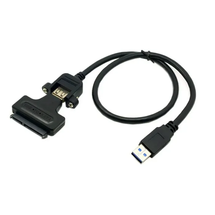 22-контактный преобразователь USB 3.0 в SATA с удлинительным кабелем USB 3.0 «папа-мама» для жесткого диска 2,5 дюйма
22-контактный преобразователь USB 3.0 в SATA с удлинительным кабелем USB 3.0 «папа-мама» для жесткого диска 2,5 дюйма