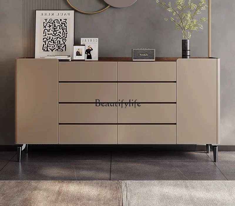 FG17Minimalist saddle leather dining side cabinet Solid wood porch Multifunctional storage bedside cabinet
FG17Minimalist saddle leather dining side cabinet Solid wood porch Multifunctional storage bedside cabinet
