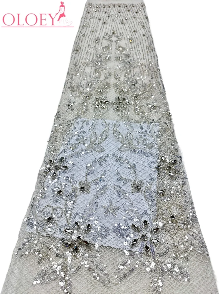OLOEY New Promotion Heavy Process Party Dress Series Embroidery Beads with Sequins Super Top Quality Fabric
OLOEY New Promotion Heavy Process Party Dress Series Embroidery Beads with Sequins Super Top Quality Fabric