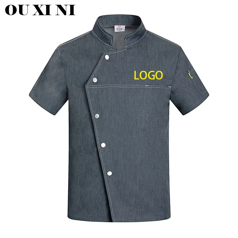 Custom Chef Jacket Restaurant Kitchen Cook Work Uniform Waiter Shirt Cooking Costume Barber Catering Bakery Overalls
Custom Chef Jacket Restaurant Kitchen Cook Work Uniform Waiter Shirt Cooking Costume Barber Catering Bakery Overalls