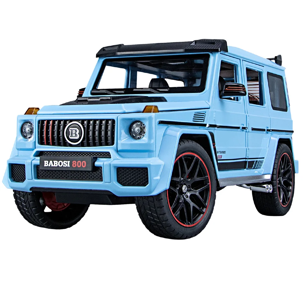 1:18 G800 Alloy Car Model Simulation Sound And Light Pull Back Toy Car Off-Road Suv Toy Boy Collection Desktop Decoration
1:18 G800 Alloy Car Model Simulation Sound And Light Pull Back Toy Car Off-Road Suv Toy Boy Collection Desktop Decoration