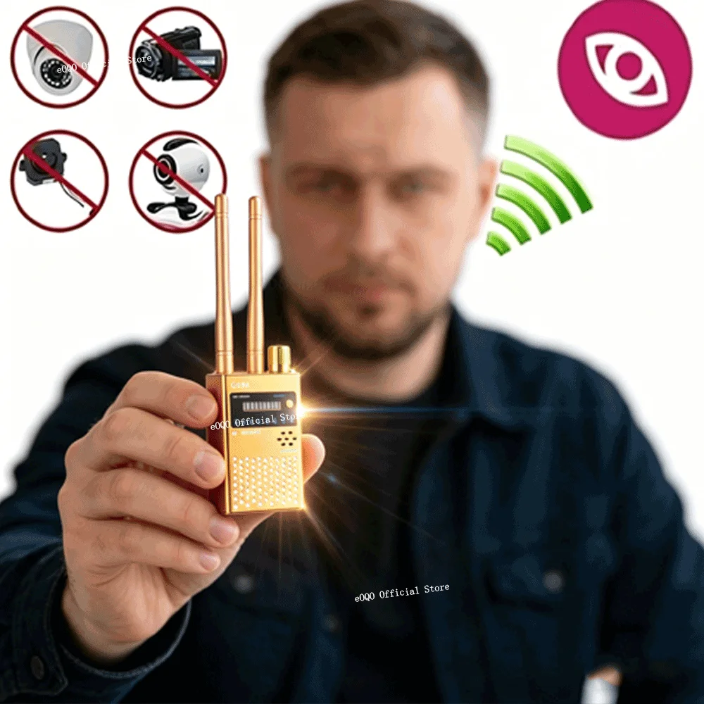 GSM Listening Audio Bug Detects RF CDMA Signal Finder Wireless RF Signal Detector GPS Locator Tracker Anti Wiretapping Scanner
GSM Listening Audio Bug Detects RF CDMA Signal Finder Wireless RF Signal Detector GPS Locator Tracker Anti Wiretapping Scanner