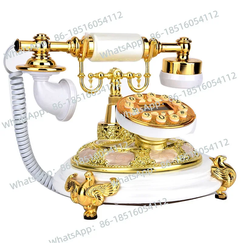 Muyuzhen European pastoral phone living room fashion creative retro landline
Muyuzhen European pastoral phone living room fashion creative retro landline