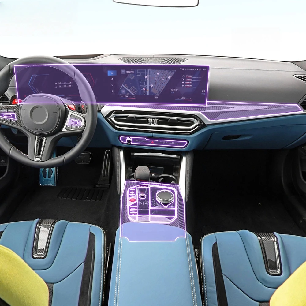 For BMW M2/M3 G87 G80 2023 Car interior Center console transparent TPU Paint protective film Anti scratch sticker LCD scree PPF
For BMW M2/M3 G87 G80 2023 Car interior Center console transparent TPU Paint protective film Anti scratch sticker LCD scree PPF
