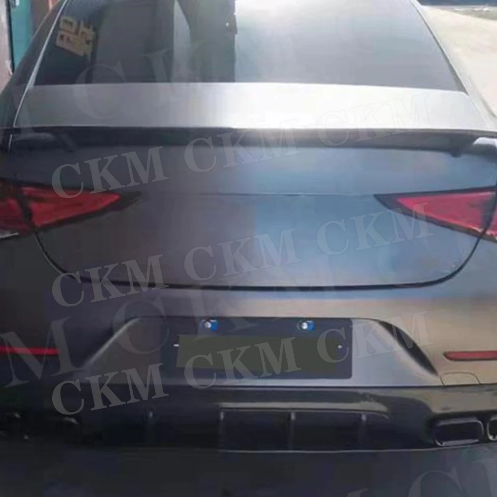 for Mercedes Benz CLS W257 CLS300 350 450 CLS53 63 AMG 2018-2021 Carbon Fiber Rear Bumper Diffuser with Silver Exhaust
for Mercedes Benz CLS W257 CLS300 350 450 CLS53 63 AMG 2018-2021 Carbon Fiber Rear Bumper Diffuser with Silver Exhaust
