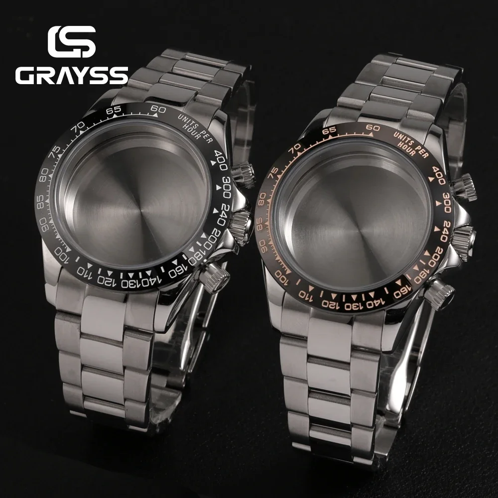 Корпуса часов 39 мм подходят для Daytona Style VK63, кварцевый механизм, корпус из нержавеющей стали 316L, аксессуары для модификации часов с вращающейся короной
Корпуса часов 39 мм подходят для Daytona Style VK63, кварцевый механизм, корпус из нержавеющей стали 316L, аксессуары для модификации часов с вращающейся короной