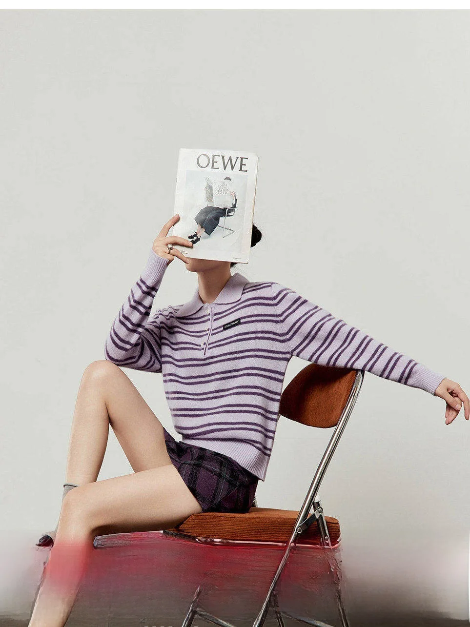 Свободный вязаный фиолетовый свитер для женщин, осень 2025, для повседневной носки, открытый кардиган в горизонтальную полоску, новинка от Zhou Li Wu
Свободный вязаный фиолетовый свитер для женщин, осень 2025, для повседневной носки, открытый кардиган в горизонтальную полоску, новинка от Zhou Li Wu