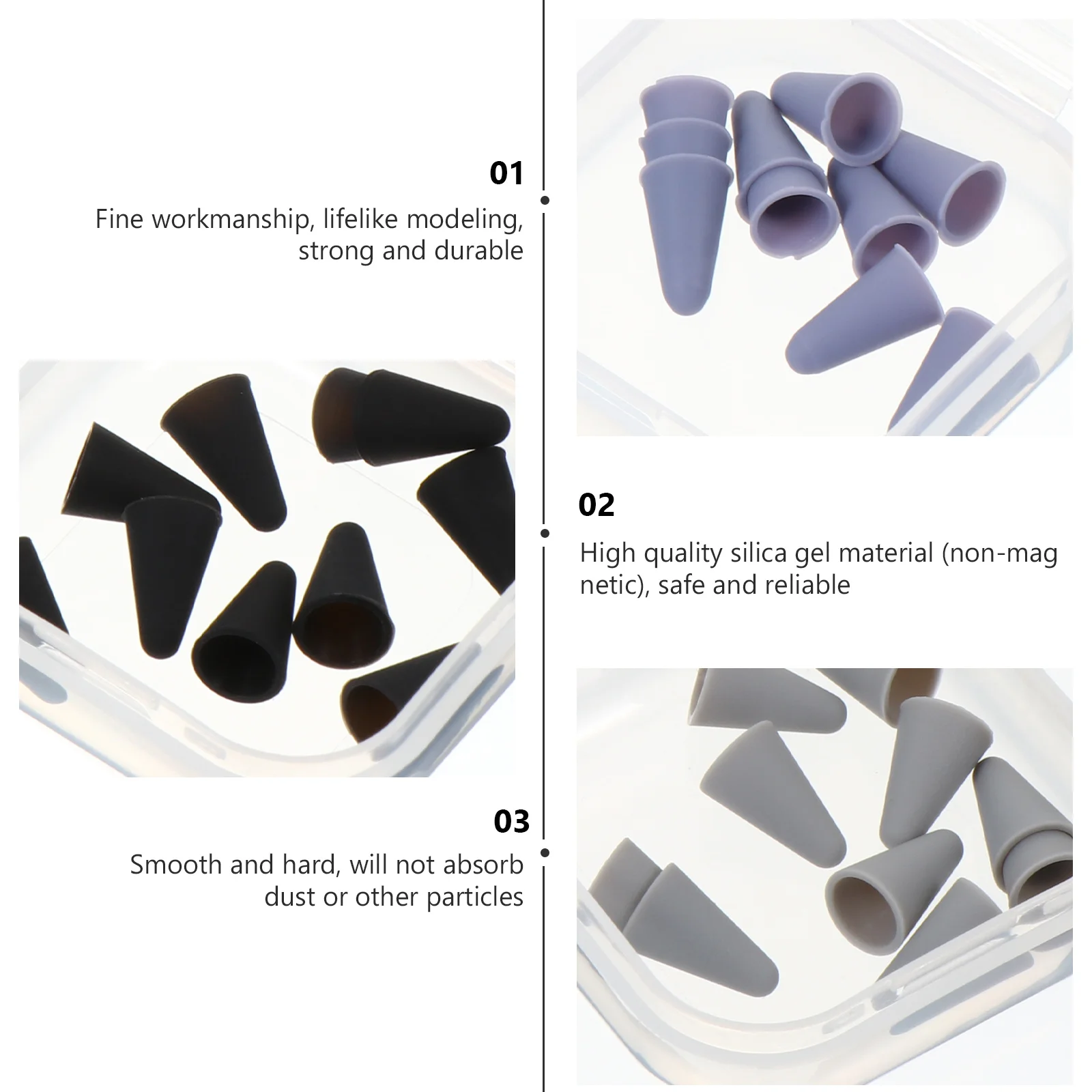 Stylus Pen Nib Case for Pencil 1 2 Durable Mute Writing Design Full Nib Protection Increases Friction Accuracy
Stylus Pen Nib Case for Pencil 1 2 Durable Mute Writing Design Full Nib Protection Increases Friction Accuracy