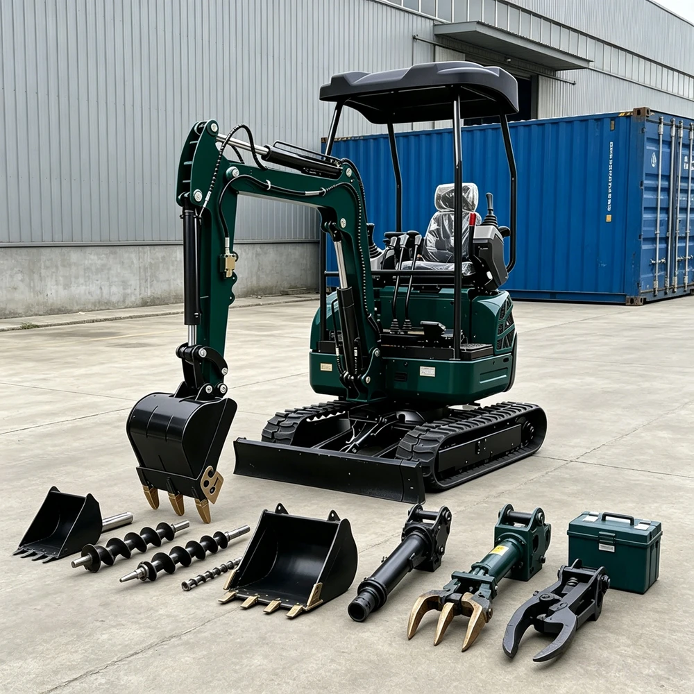 0.8Ton Mini Excavator Construction 1.2Ton 1.5Ton 2.5Ton Yanmar engine Hydraulic EPA Euro5 Diggers Families Fast
0.8Ton Mini Excavator Construction 1.2Ton 1.5Ton 2.5Ton Yanmar engine Hydraulic EPA Euro5 Diggers Families Fast