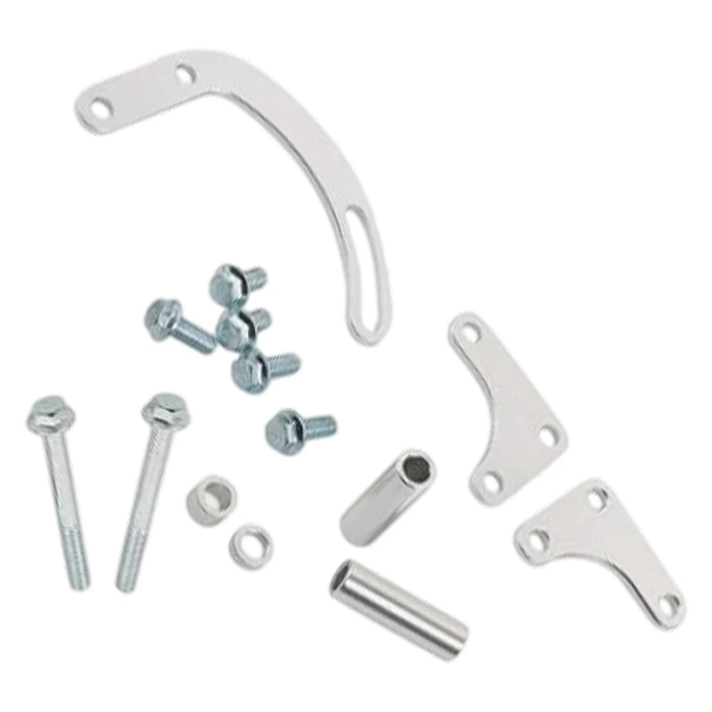 Aluminum Billet Power Steering Pump Bracket Kit For Chevy For SBC 305 327 350
Aluminum Billet Power Steering Pump Bracket Kit For Chevy For SBC 305 327 350