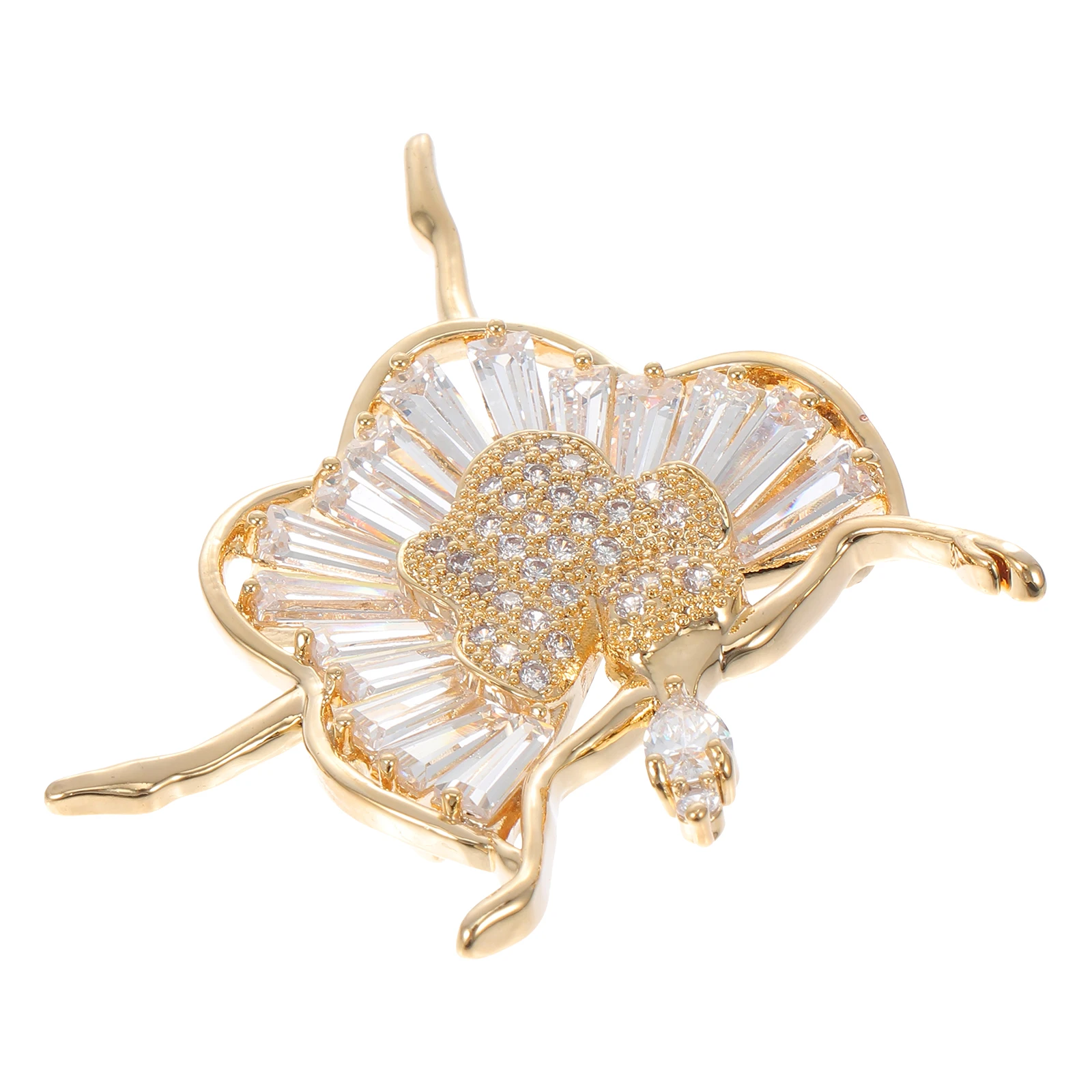 1 pc Chic Brooch Women Elegant Copper Rhinestone Dancer Design Badges Lapel Accessory Clothes Brooches Daily Use Gifts
1 pc Chic Brooch Women Elegant Copper Rhinestone Dancer Design Badges Lapel Accessory Clothes Brooches Daily Use Gifts