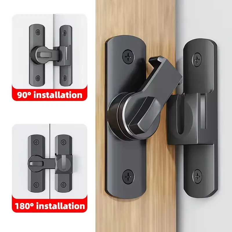 90/180 Degree Window Drawers Cabinet Locks Stainless Steel Hook Latch Barn Door Latch Bolt Hooks Sliding Gate Buckles Hardware
90/180 Degree Window Drawers Cabinet Locks Stainless Steel Hook Latch Barn Door Latch Bolt Hooks Sliding Gate Buckles Hardware
