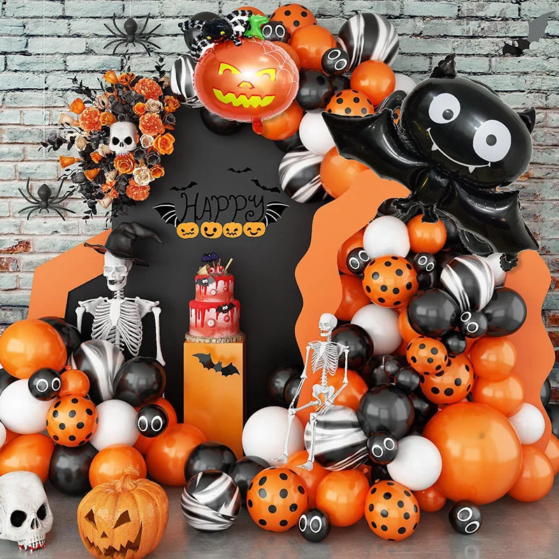 Halloween Pumpkin Ghost Aluminum Foil Balloon Decoration Theme Scene Atmosphere Background Wall Decorations Arrangement Gift
Halloween Pumpkin Ghost Aluminum Foil Balloon Decoration Theme Scene Atmosphere Background Wall Decorations Arrangement Gift