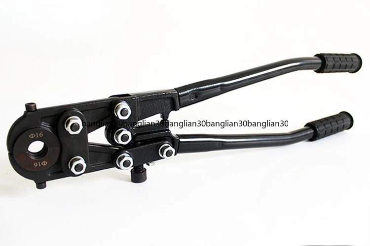 Ручные алюминиево-пластиковые клещи для механической обжимки труб из нержавеющей стали для напольного отопления
Ручные алюминиево-пластиковые клещи для механической обжимки труб из нержавеющей стали для напольного отопления