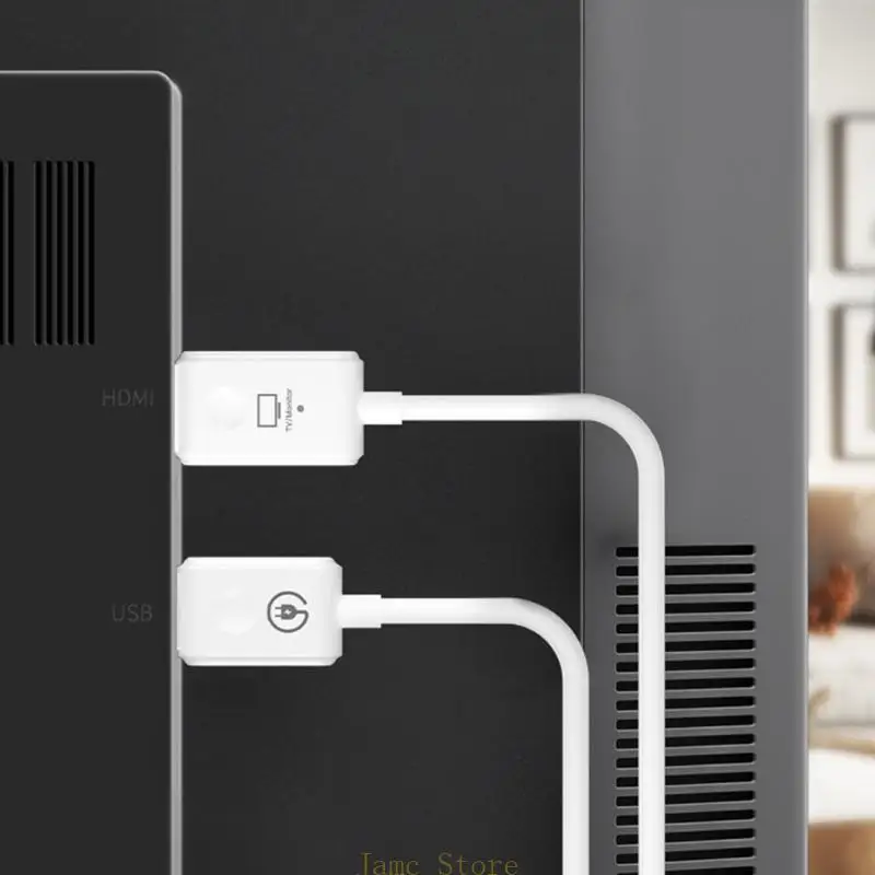 LX0B Wireless HDMIcompatible Extender Transmitter Stream Video from Laptop/PC to Projector Easy Plug & Play Connection
LX0B Wireless HDMIcompatible Extender Transmitter Stream Video from Laptop/PC to Projector Easy Plug & Play Connection