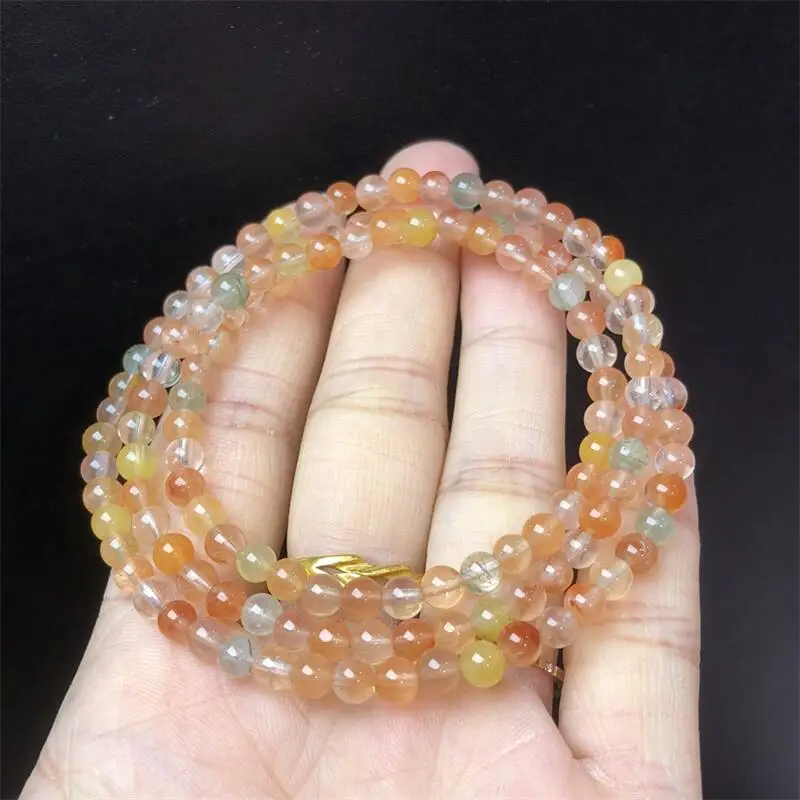 4.5MM Natural Clear Rabbit Hair Quartz Triple Circle Bracelet Healing Fashion Reiki Crystal Fengshui Jewelry Birthday Gift 1pcs
4.5MM Natural Clear Rabbit Hair Quartz Triple Circle Bracelet Healing Fashion Reiki Crystal Fengshui Jewelry Birthday Gift 1pcs