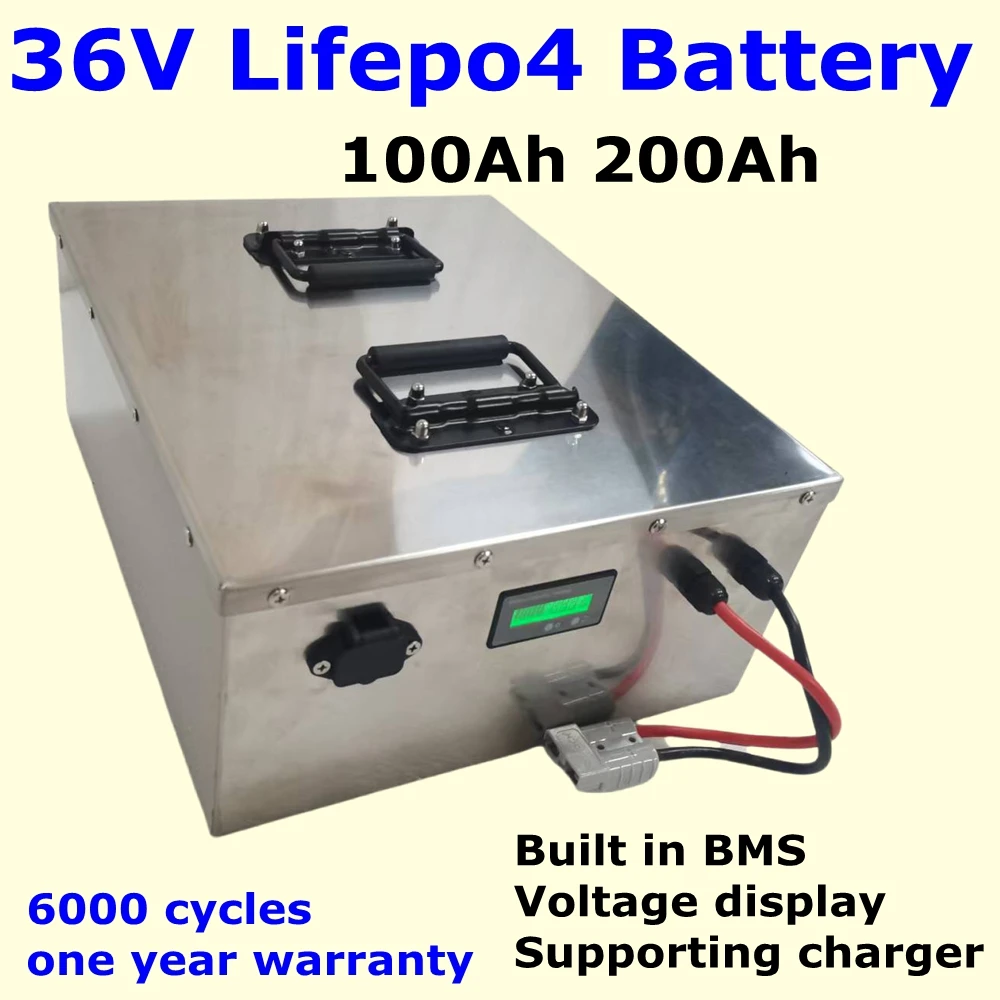 36V100Ah 200Ah Lifepo4 Battery BMS for 3600W Travel Trailers Yachts Motorhomes outdoor power supply,solar energy storage+Charg
36V100Ah 200Ah Lifepo4 Battery BMS for 3600W Travel Trailers Yachts Motorhomes outdoor power supply,solar energy storage+Charg