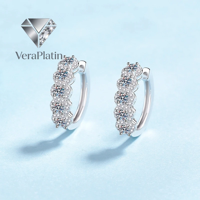 VeraPlatin Daughter Adult's 18K White Gold Hoop Earrings Birthday Gift 1CT Moissanite Diamond Girl Valentine's Day Women Wedding
VeraPlatin Daughter Adult's 18K White Gold Hoop Earrings Birthday Gift 1CT Moissanite Diamond Girl Valentine's Day Women Wedding