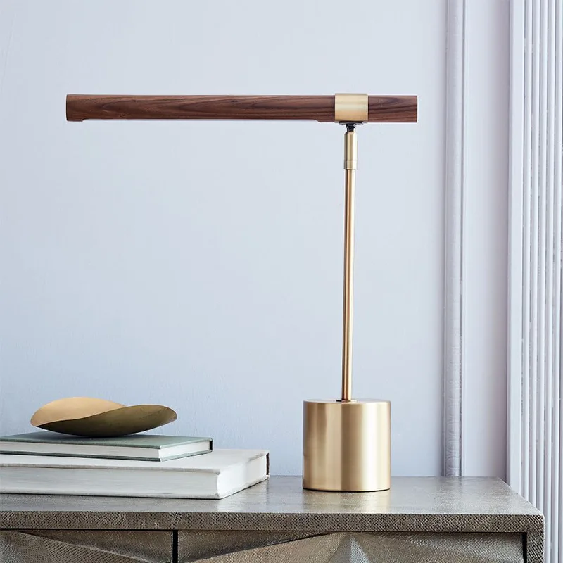 Bedroom wood grain table lamp LED reading bedside table lamp Modern simple adjustable hotel dining room table lamp
Bedroom wood grain table lamp LED reading bedside table lamp Modern simple adjustable hotel dining room table lamp