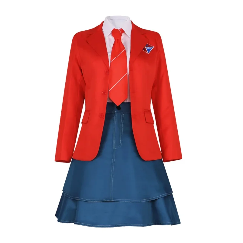 qq38Rebelde Cosplay Costume JK Uniform Women Men High School Student Suits Red Coat Sets Drama Halloween Carnival Party Outfits
qq38Rebelde Cosplay Costume JK Uniform Women Men High School Student Suits Red Coat Sets Drama Halloween Carnival Party Outfits