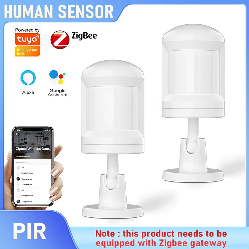 Tuya ZigBee 3.0 PIR Motion Sensor - Smart Home Human Presence Automation Trigger for Security & Lighting,
Tuya ZigBee 3.0 PIR Motion Sensor - Smart Home Human Presence Automation Trigger for Security & Lighting,