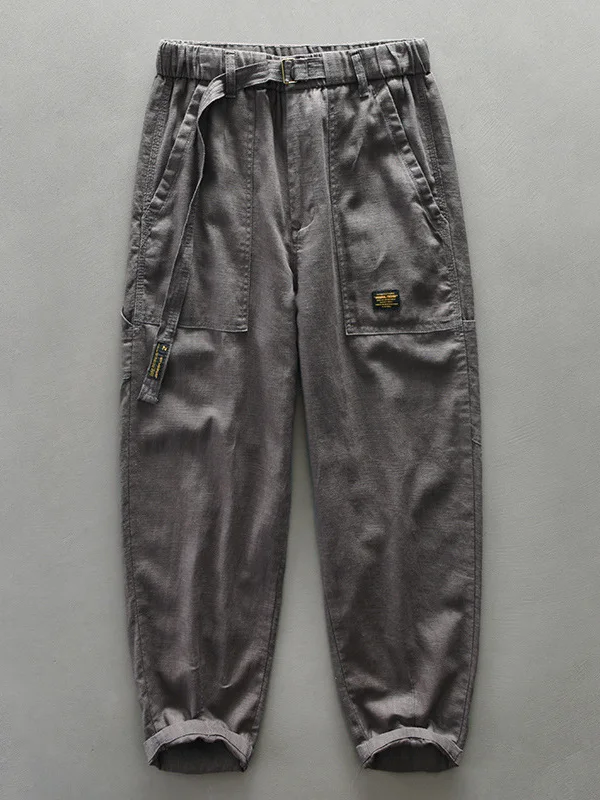 Мужские повседневные брюки из хлопка и льна свободного кроя, прямые, в рабочем стиле, длинные, летние, дышащие, повседневные брюки-карго
Мужские повседневные брюки из хлопка и льна свободного кроя, прямые, в рабочем стиле, длинные, летние, дышащие, повседневные брюки-карго