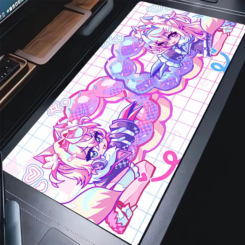 Hololive Mococo Fuwawa Abyssgard Mouse Pad Mouse Mats Gamer Rug Desk Accessories Computer Table Pads HD PC carpet Anime Mousepad
Hololive Mococo Fuwawa Abyssgard Mouse Pad Mouse Mats Gamer Rug Desk Accessories Computer Table Pads HD PC carpet Anime Mousepad