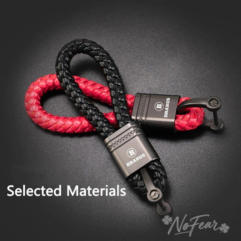 New Hand-Woven Leather Car Key Ring Men Women Rope Key Chain For Brabus W204 W205 W254 GLC w176 GLK VITO CLA G63 G65 sticker
New Hand-Woven Leather Car Key Ring Men Women Rope Key Chain For Brabus W204 W205 W254 GLC w176 GLK VITO CLA G63 G65 sticker