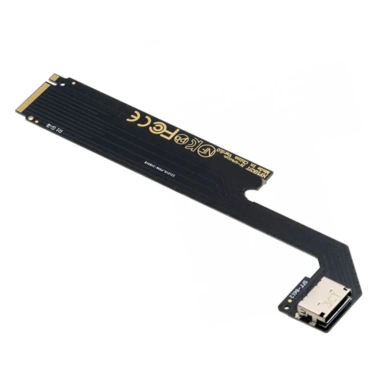PCI-E 3.0 4.0 M.2 M-Key to Oculink SFF-8611 SFF-8612 Host Adapter for 2024 ThinkBook 16+ AMD8845 External Graphics Card-AB01
PCI-E 3.0 4.0 M.2 M-Key to Oculink SFF-8611 SFF-8612 Host Adapter for 2024 ThinkBook 16+ AMD8845 External Graphics Card-AB01