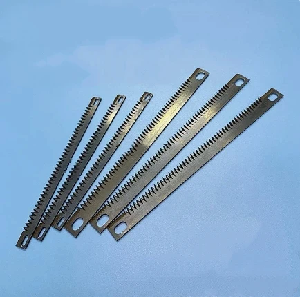 2Pcs Tea Bag Sealing Machine 1.5-3mm ThickTooth Blade,Vertical Packing Machine Knife,Packing Machine Spare Part
2Pcs Tea Bag Sealing Machine 1.5-3mm ThickTooth Blade,Vertical Packing Machine Knife,Packing Machine Spare Part