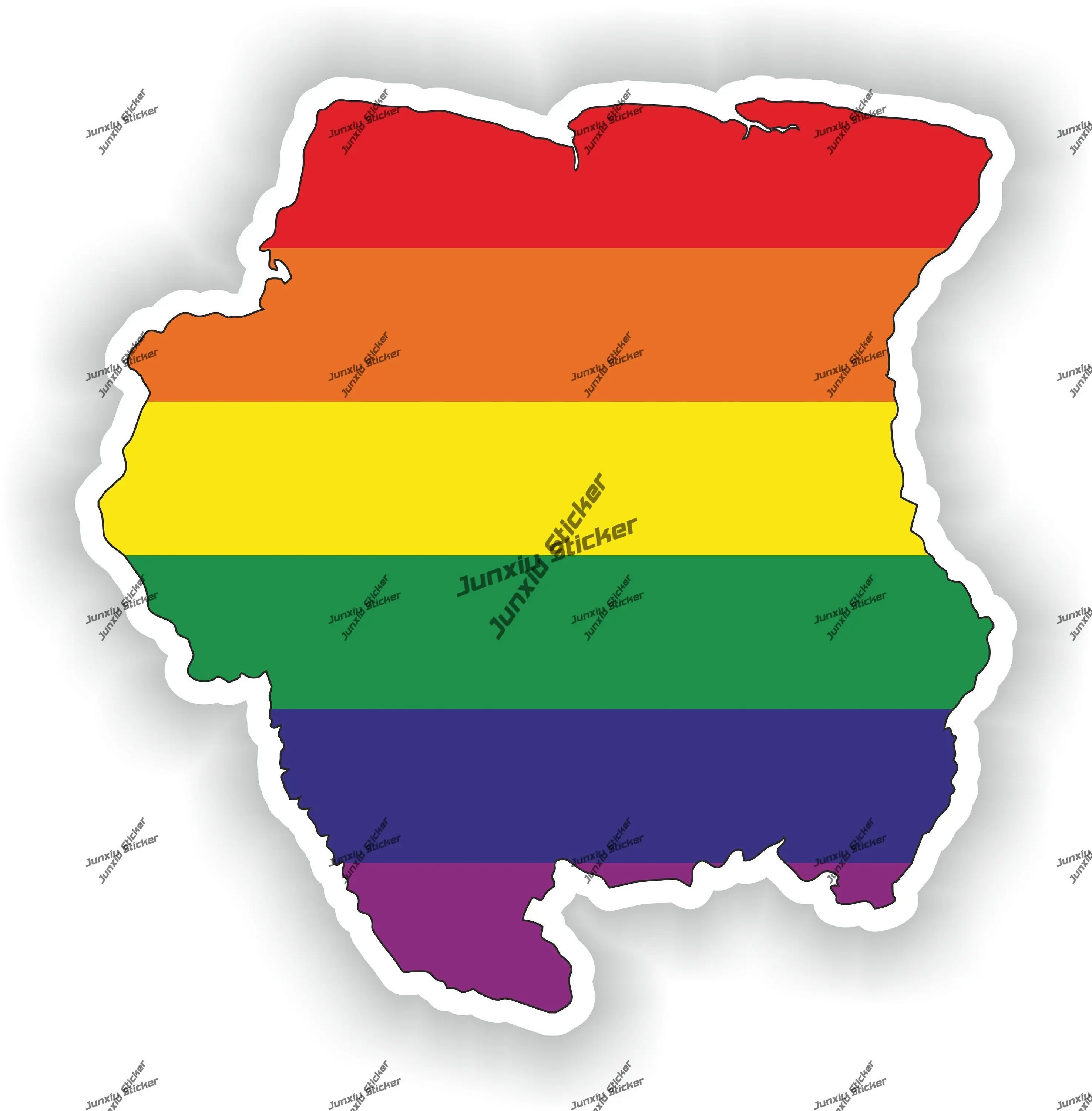 Suriname Sticker Suriname Transgender Pride Gay Rainbow Outline Decal for Car Laptop Fridge Window Reflective-silver Decoration
Suriname Sticker Suriname Transgender Pride Gay Rainbow Outline Decal for Car Laptop Fridge Window Reflective-silver Decoration