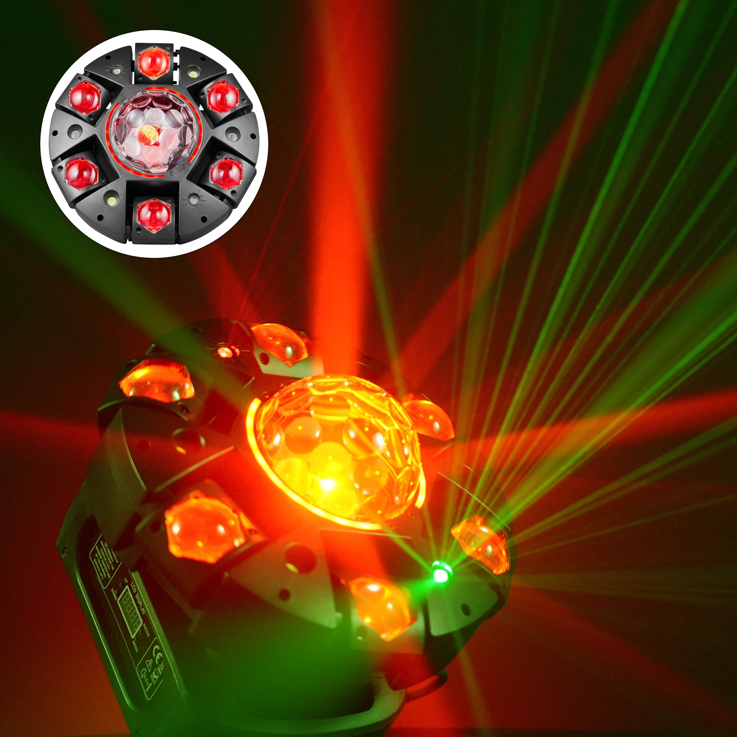 120W Disco Holiday LED Lights Music Rhythm Romantic Atmosphere Magic Ball, Indoor Rotating Home Party KTV Bar Laser Projector
120W Disco Holiday LED Lights Music Rhythm Romantic Atmosphere Magic Ball, Indoor Rotating Home Party KTV Bar Laser Projector