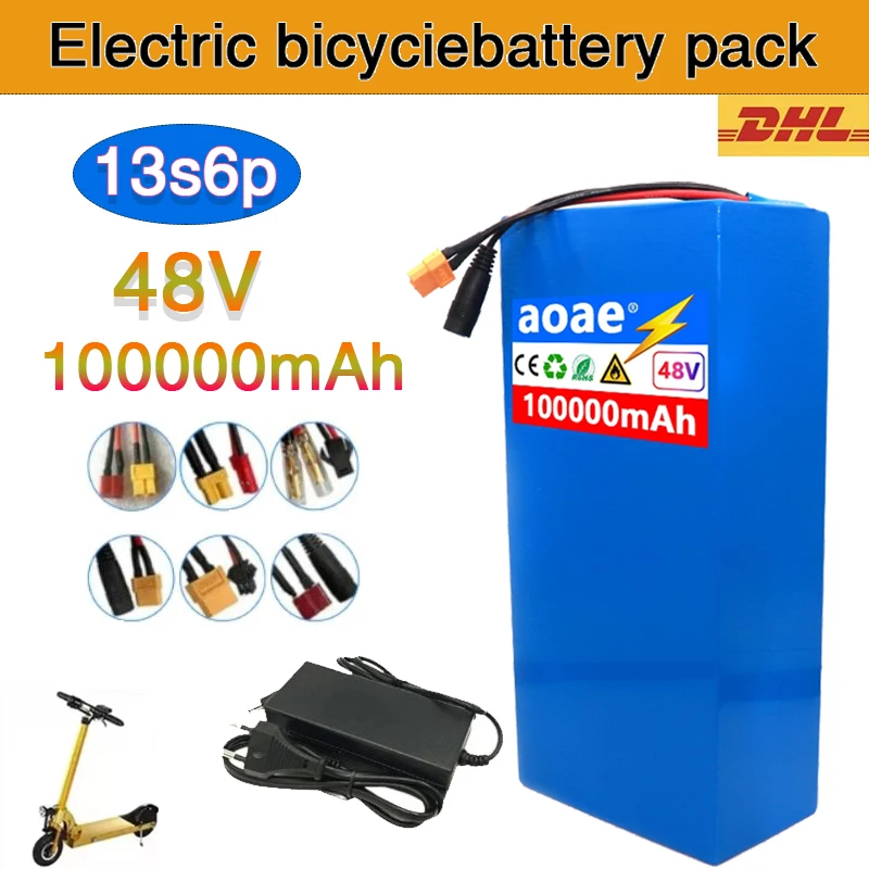 48V 100Ah 13s6p Lithium Battery Pack 48v 100Ah 250W-2000W Citycoco Motorized Scooter Batteries Built in 50A BMS
48V 100Ah 13s6p Lithium Battery Pack 48v 100Ah 250W-2000W Citycoco Motorized Scooter Batteries Built in 50A BMS