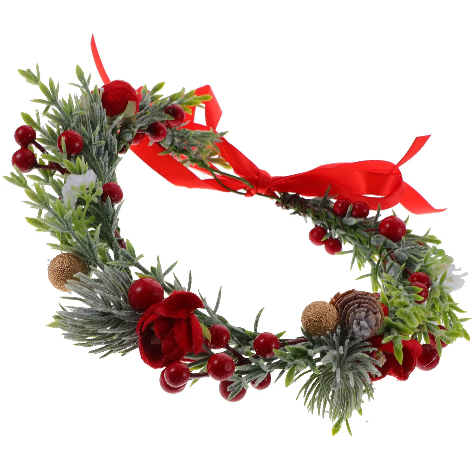 Exquisite Artificial Flower Crown Hairband for Women Lightweight Floral Headband Perfect for Wedding Party Prom Cosplay
Exquisite Artificial Flower Crown Hairband for Women Lightweight Floral Headband Perfect for Wedding Party Prom Cosplay