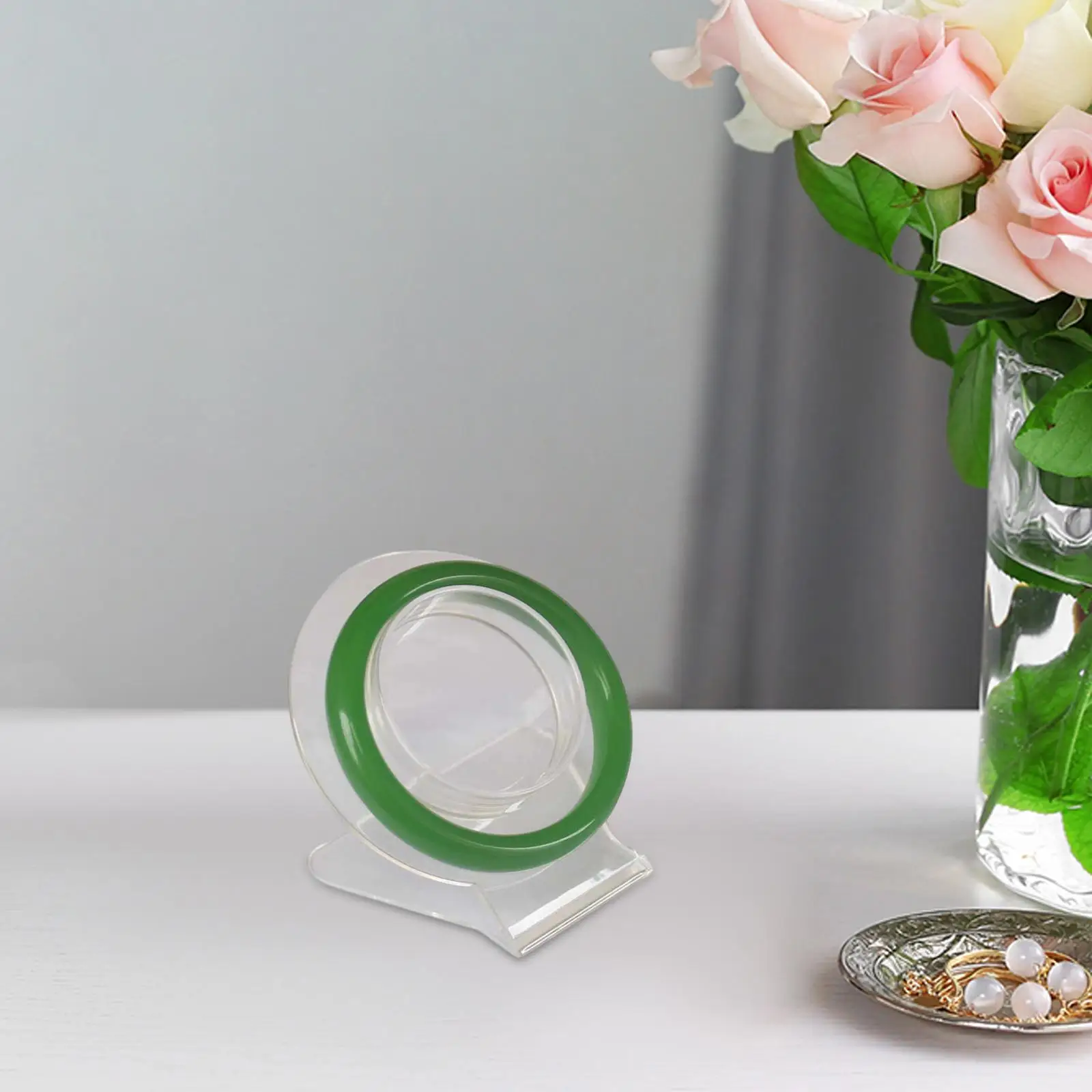 5 Pieces Acrylic Bracelet Display Stand Jewelry Organizer Rack for Showcase
5 Pieces Acrylic Bracelet Display Stand Jewelry Organizer Rack for Showcase