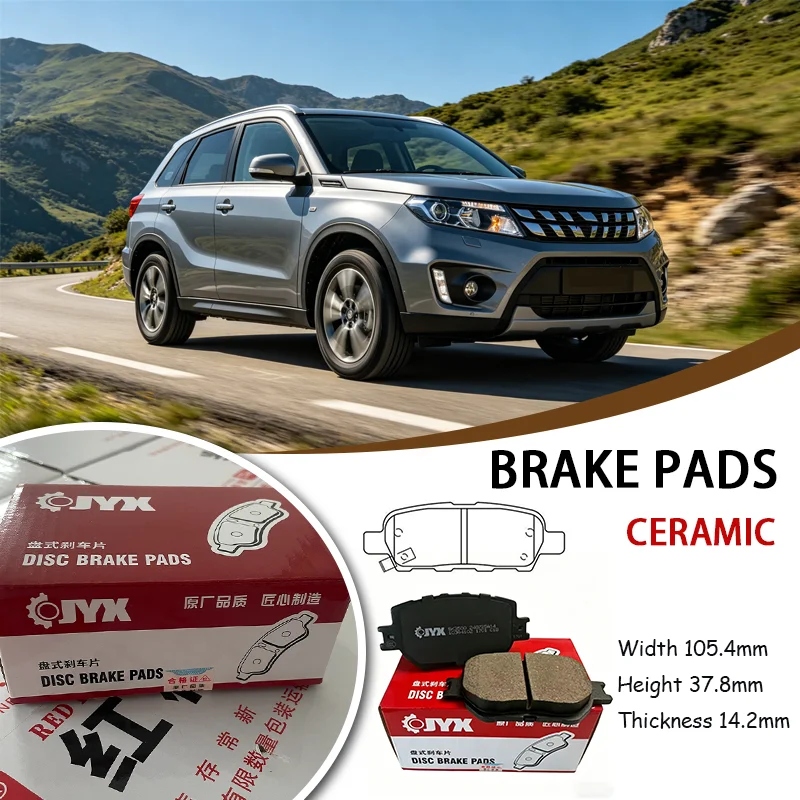 For Suzuki Grand Vitara 2.4L 2008-2020 3.2L 2008-2012 Rear Brake Ceramic Car Brake Pads Rear Auto Replacement Parts D1288
For Suzuki Grand Vitara 2.4L 2008-2020 3.2L 2008-2012 Rear Brake Ceramic Car Brake Pads Rear Auto Replacement Parts D1288