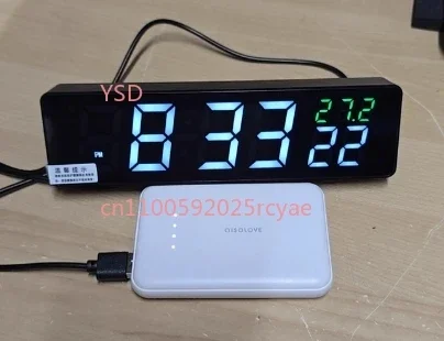 Desktop Clock - Simple High-Precision Atomic Clock, Millisecond Display & Holiday Alarm Function
Desktop Clock - Simple High-Precision Atomic Clock, Millisecond Display & Holiday Alarm Function