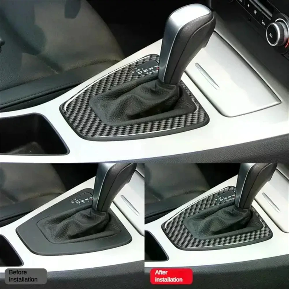 Car Interior Gear Shift Panel Decal Decorative Cover Trim Carbon Fiber Pattern for BMW 3 Series E90 E92 2005-2008 2010-2012
Car Interior Gear Shift Panel Decal Decorative Cover Trim Carbon Fiber Pattern for BMW 3 Series E90 E92 2005-2008 2010-2012