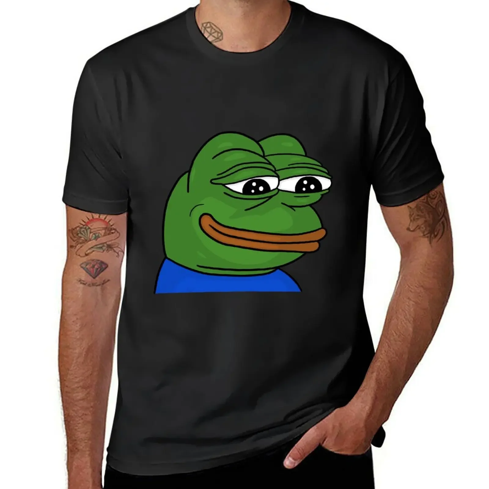 FeelsOkayMan pepe T-Shirt custom shirt boys animal print graphics Men's cotton t-shirt
FeelsOkayMan pepe T-Shirt custom shirt boys animal print graphics Men's cotton t-shirt