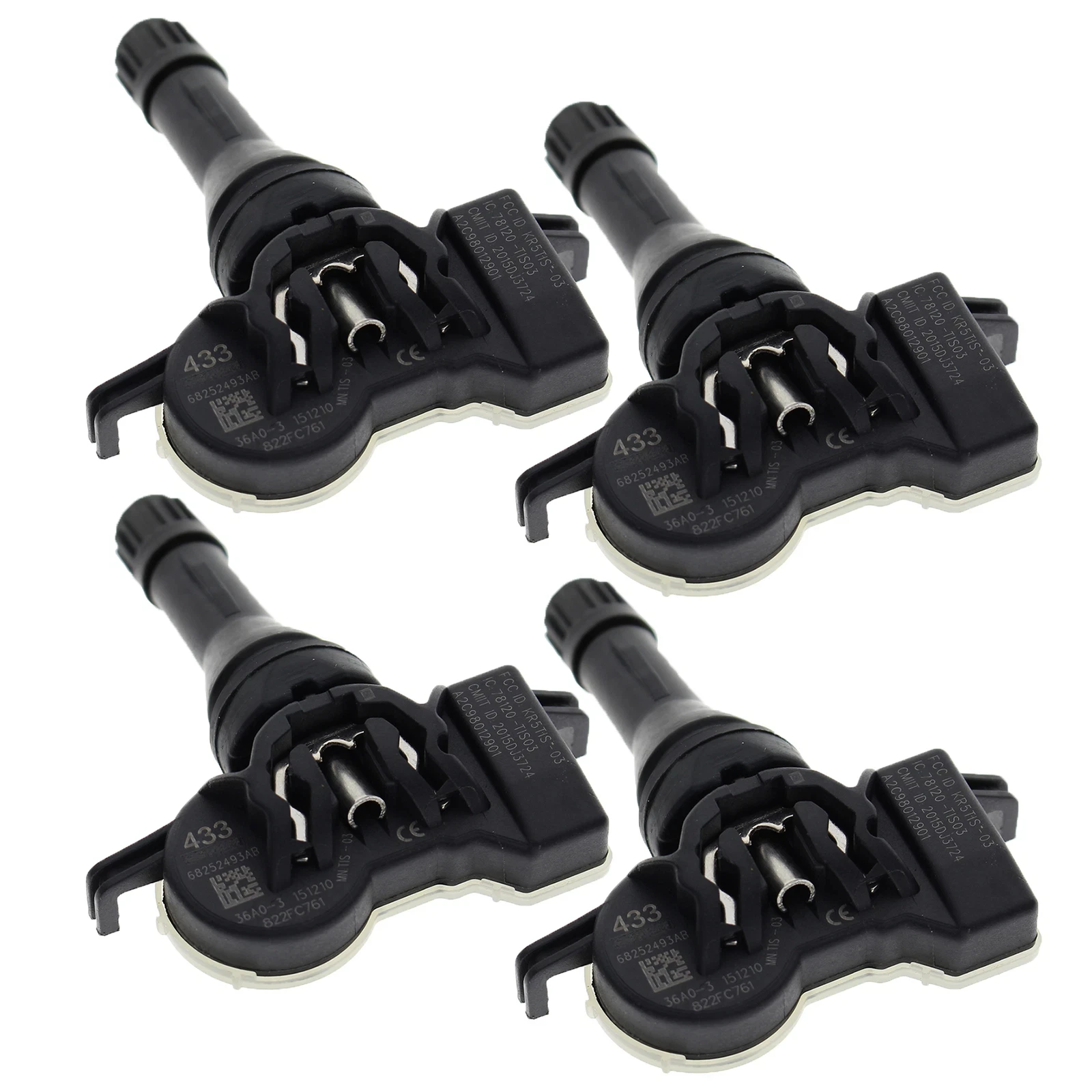 4 шт. 68252493AB датчик контроля давления в шинах TPMS 433 МГц для JEEP GRAND CHEROKEE COMPASS RENEGADE DODGE DART CHRYSLER VOYAGER
4 шт. 68252493AB датчик контроля давления в шинах TPMS 433 МГц для JEEP GRAND CHEROKEE COMPASS RENEGADE DODGE DART CHRYSLER VOYAGER