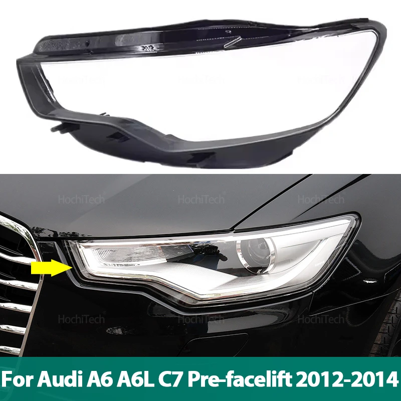 Transparent Glass Lamp Headlamp Cover Headlight Cover Shell Replace Lampshade for Audi A6 A6L C7 Pre-facelift 2012 2013 2014
Transparent Glass Lamp Headlamp Cover Headlight Cover Shell Replace Lampshade for Audi A6 A6L C7 Pre-facelift 2012 2013 2014