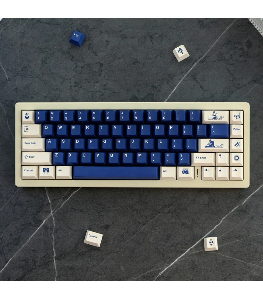Holiday keycap PBT original highly sublimated mechanical keyboard suitable for customization
Holiday keycap PBT original highly sublimated mechanical keyboard suitable for customization