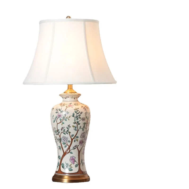 Ceramic table lamp Classical home bedroom Living room Bedroom study Wedding romantic warm bedside lamp
Ceramic table lamp Classical home bedroom Living room Bedroom study Wedding romantic warm bedside lamp