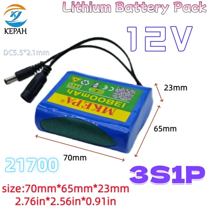 21700 12 В 3S1P 13,8 Ач литий-ионная аккумуляторная батарея для резервного копирования видеонаблюдения для кемпинга + зарядное устройство 12,6 В 1 А
21700 12 В 3S1P 13,8 Ач литий-ионная аккумуляторная батарея для резервного копирования видеонаблюдения для кемпинга + зарядное устройство 12,6 В 1 А